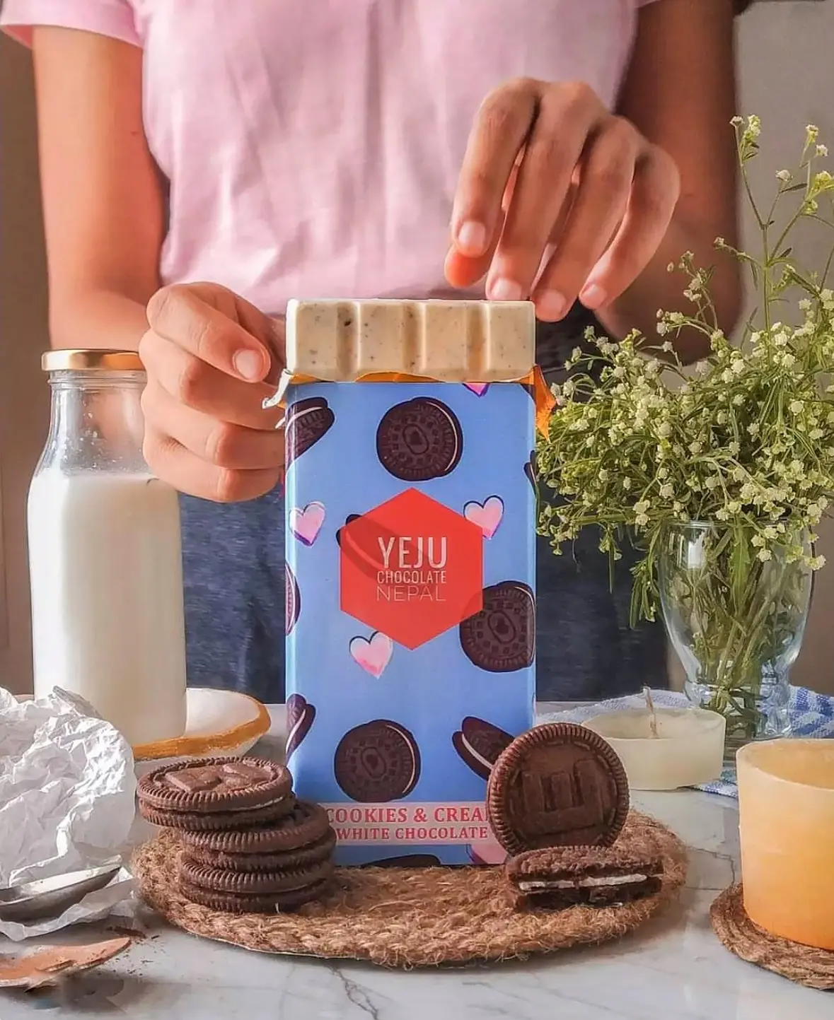 Cookies and Cream chocolate