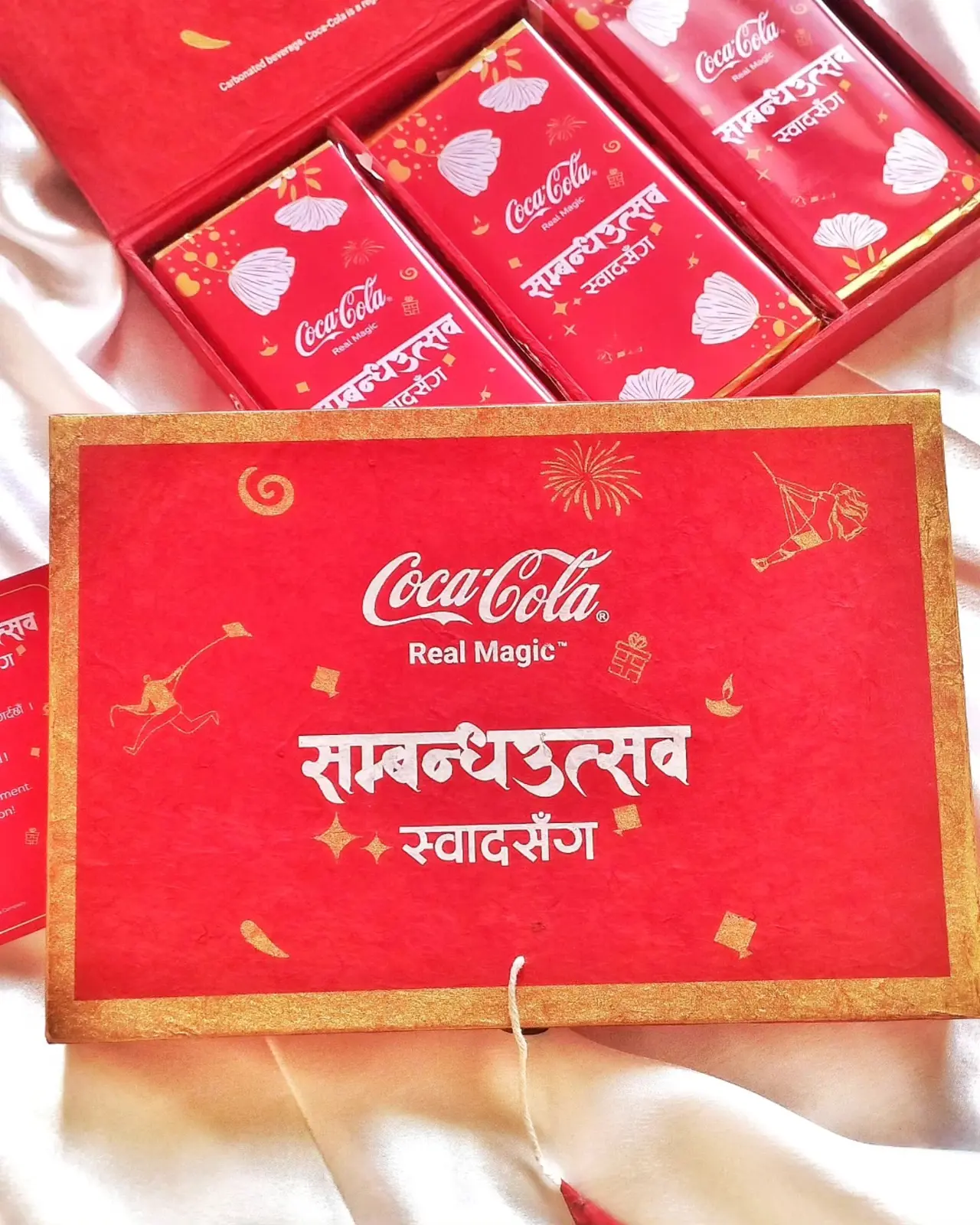 Coca-Cola branded chocolate gifting