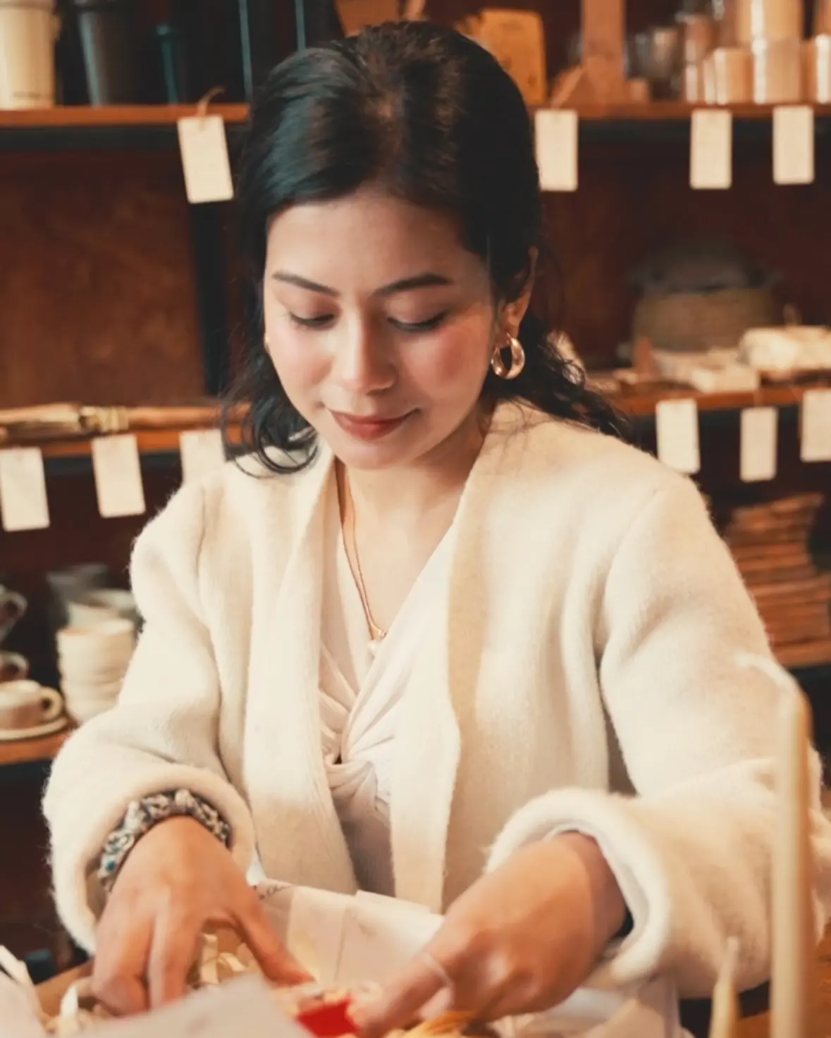 A quiet moment with Yeju chocolate