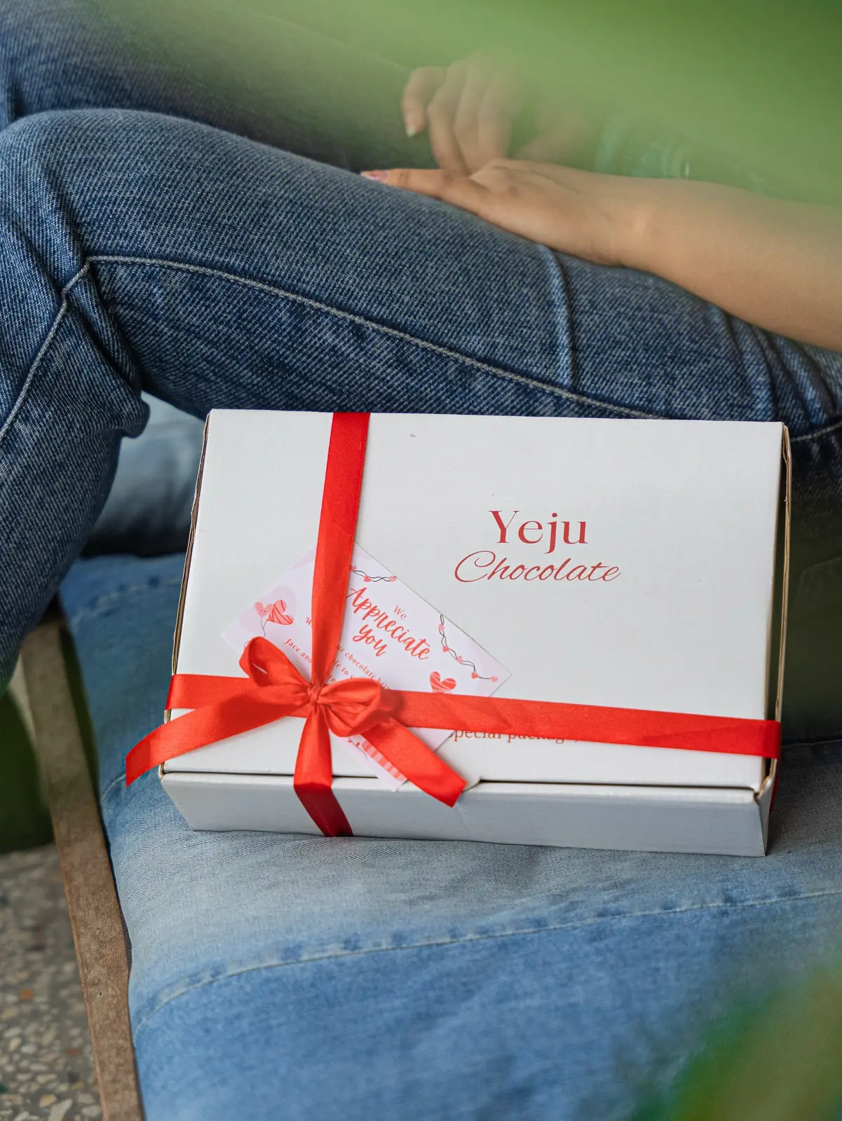 Custom wrapped luxury gift box