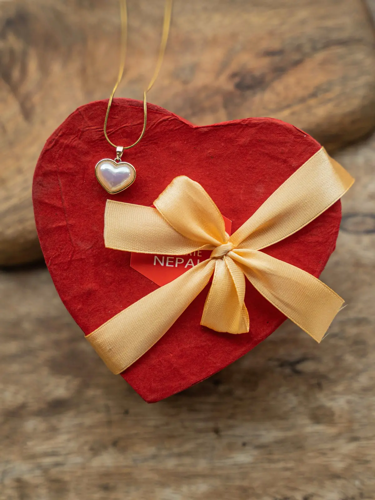 Valentine heart chocolate box